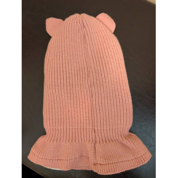 Cat Ear Toddler Knitted Beanie with Face Cover (FREE WHEN BUNDLED!) - Picture 4 of 4